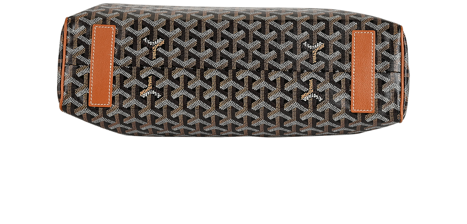 Voltaire Tote, &pound;1,700, Handbags, Black/Brown, Canvas, Top view